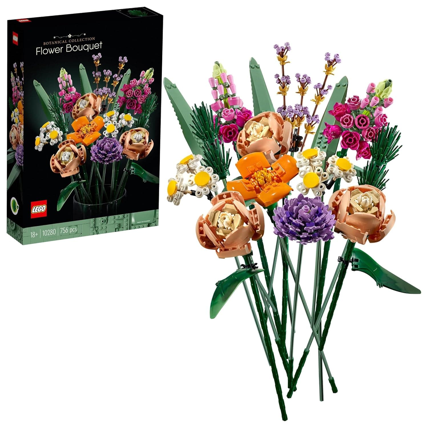 Blumenstrauß zum Zusammenstecken (Lego)